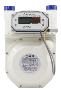Daesung Measuring digital gas meter